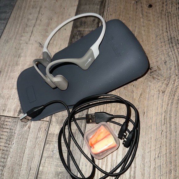 Gray Wireless Bone Conduction Headphones - Picture 1 of 1